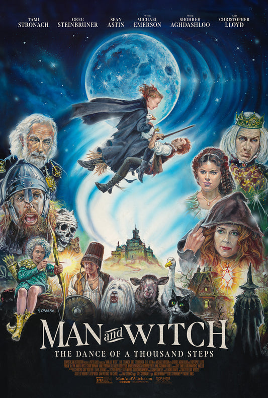 Collectible Poster by Renato Casaro for Man And Witch