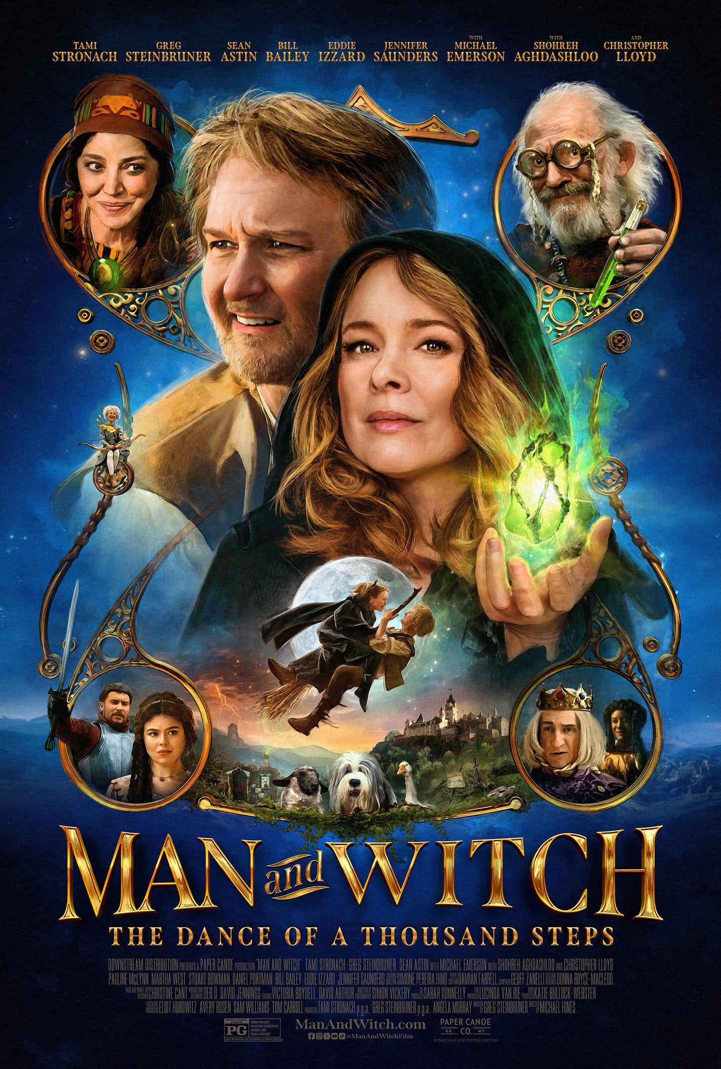 Man And Witch Poster